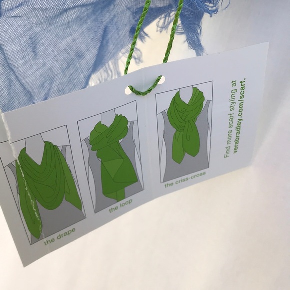 Vera Bradley Fringe Scarf - Picture 5 of 5